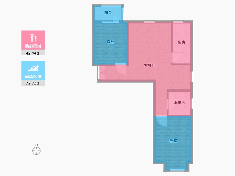 河北省-沧州市-贻成·御景狮城-74.01-户型库-动静分区