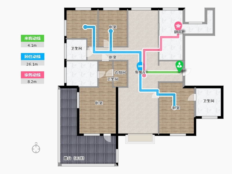 河北省-保定市-安泰首府-201.39-户型库-动静线