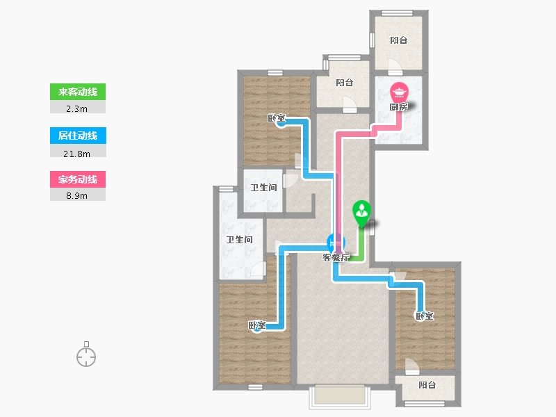 河北省-沧州市-贻成·御景狮城-110.00-户型库-动静线