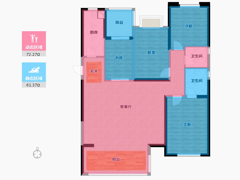 四川省-成都市-建发中央湾区-120.58-户型库-动静分区