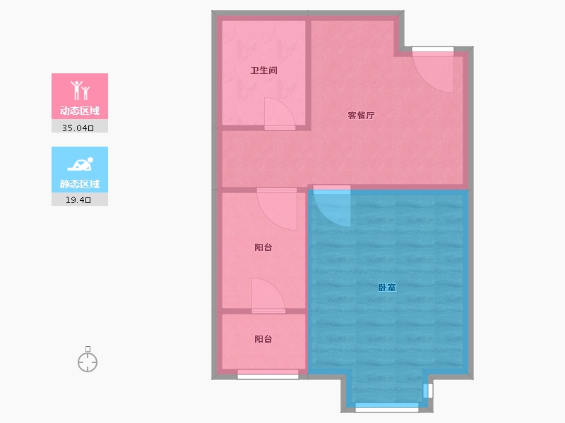 河北省-沧州市-贻成·御景狮城-49.00-户型库-动静分区