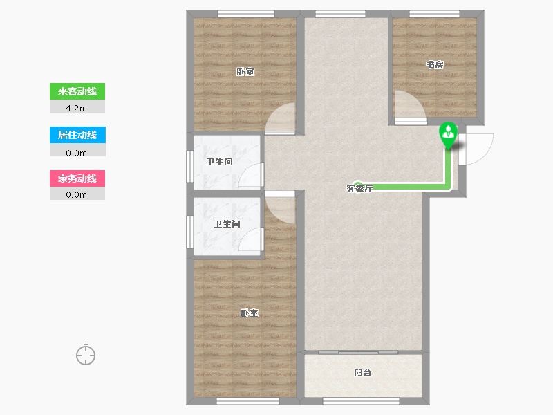 河北省-保定市-花溪壹号院-102.34-户型库-动静线