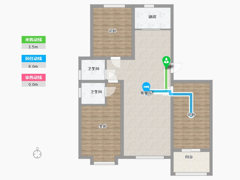 河北省-廊坊市-文院9号-107.40-户型库-动静线