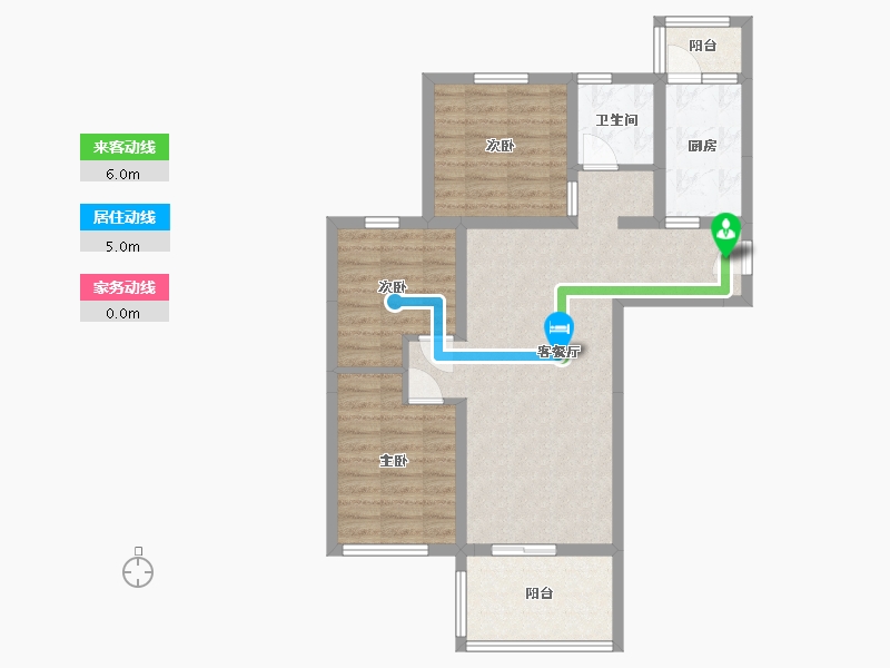 河北省-廊坊市-幸福家园-78.37-户型库-动静线