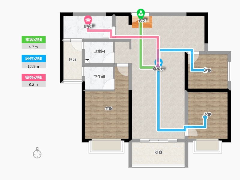 云南省-曲靖市-融阁御府-102.00-户型库-动静线