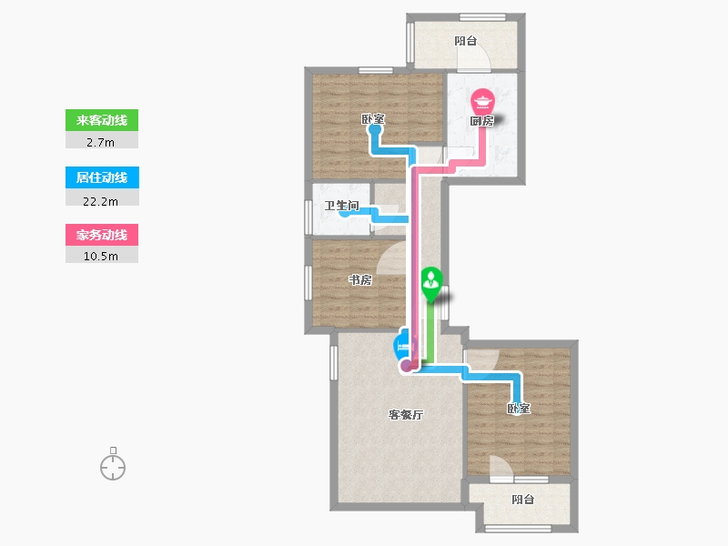 河北省-沧州市-贻成·御景狮城-93.00-户型库-动静线