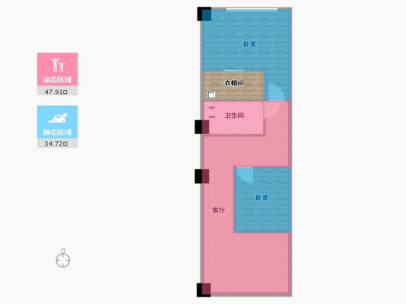 山西省-太原市-东岸悦府-79.94-户型库-动静分区