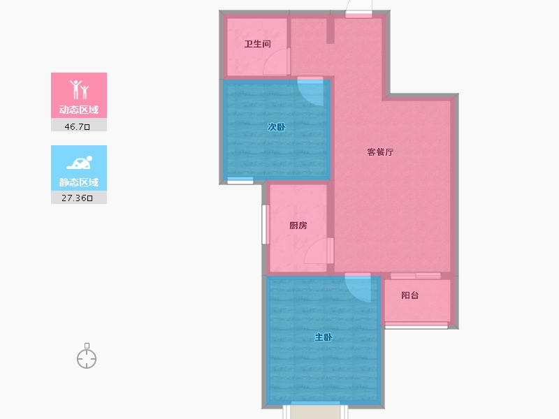 山西省-临汾市-商业花园-65.62-户型库-动静分区