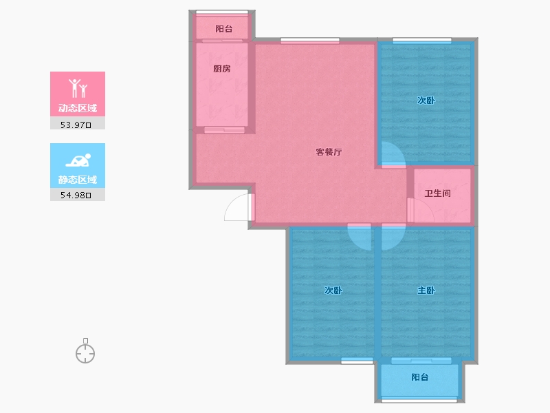 河北省-承德市-富豪国际-98.00-户型库-动静分区