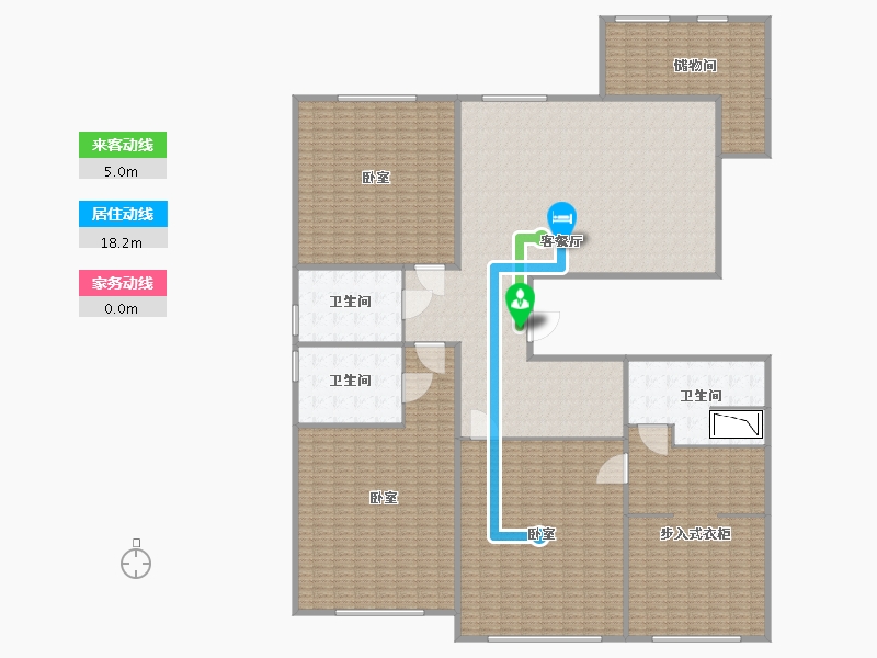 内蒙古自治区-呼和浩特市-巨华·亲亲尚城-459.60-户型库-动静线