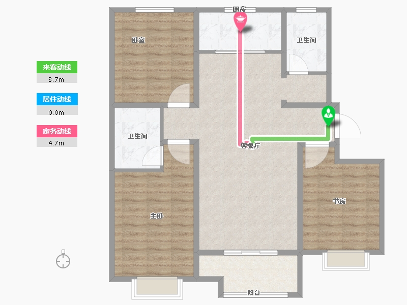 河北省-石家庄市-城南尚府-92.20-户型库-动静线