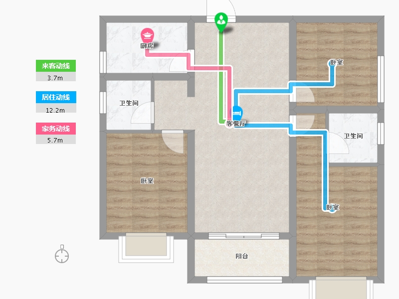 山西省-临汾市-洪洞城市领袖-80.88-户型库-动静线