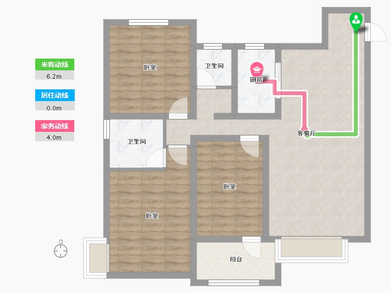 河北省-邢台市-邢台荣盛华府-92.17-户型库-动静线