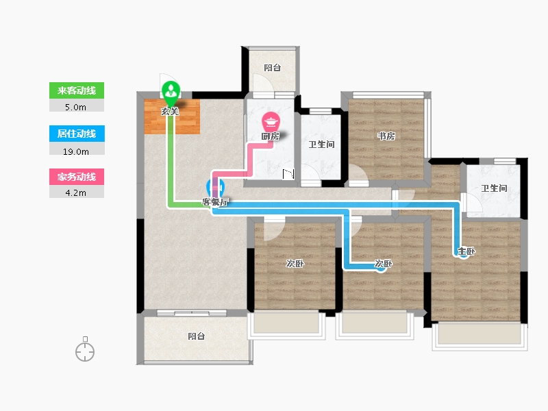 广西壮族自治区-柳州市-彰泰江与城-99.24-户型库-动静线