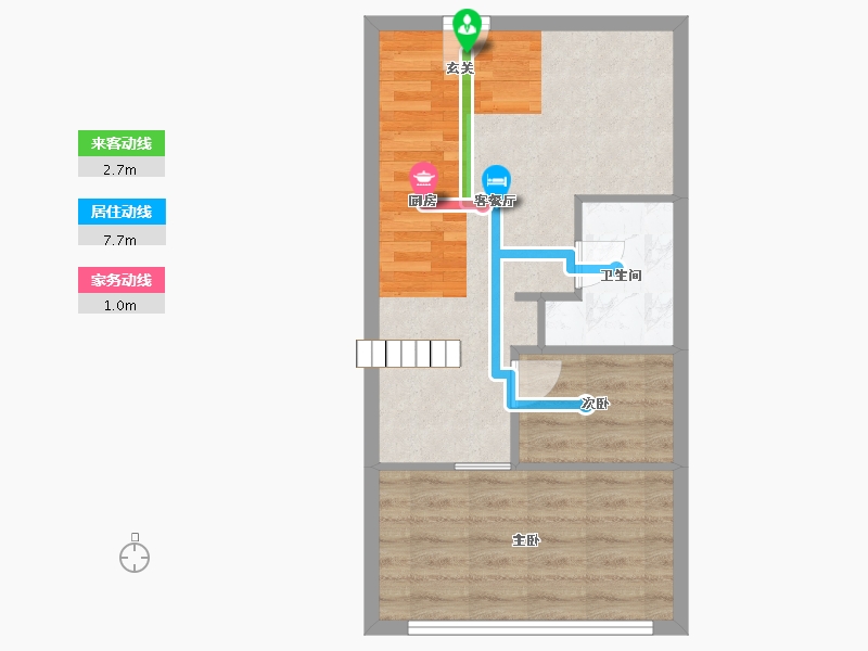 云南省-昆明市-中豪广场-46.61-户型库-动静线