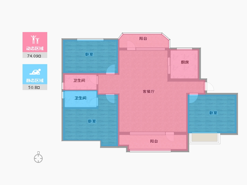 河北省-邢台市-邢台荣盛华府-112.00-户型库-动静分区