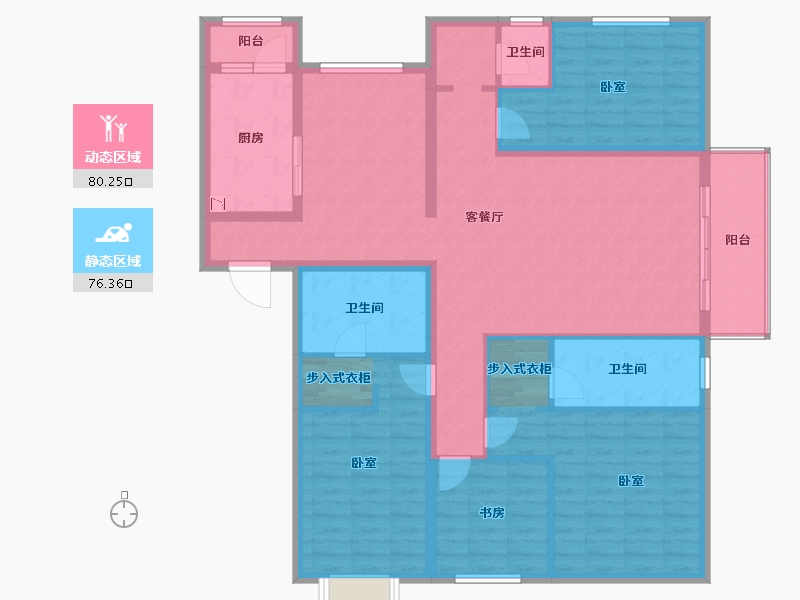 山西省-大同市-领阅-140.92-户型库-动静分区