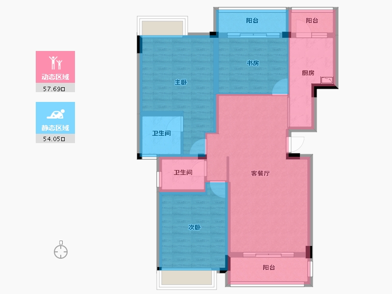 广西壮族自治区-桂林市-漓江大河坊-99.48-户型库-动静分区