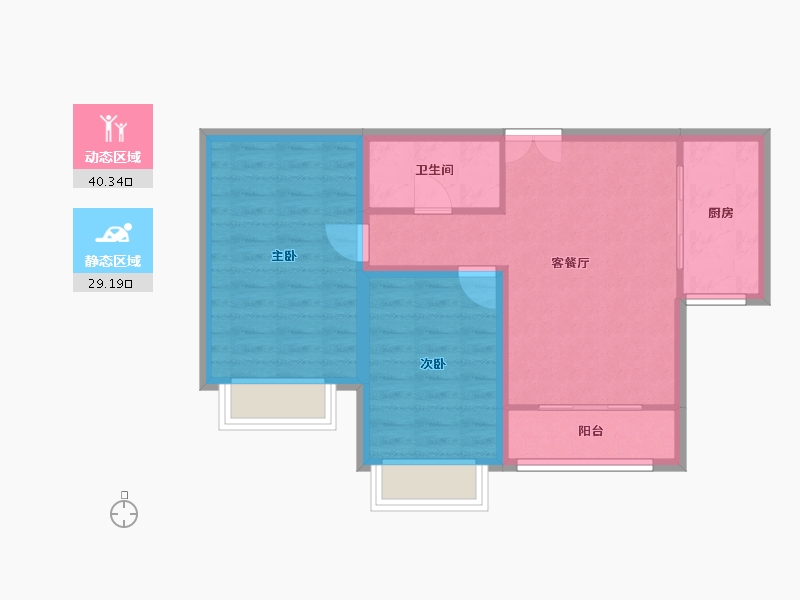 河北省-承德市-中瑞北欧云著-62.28-户型库-动静分区