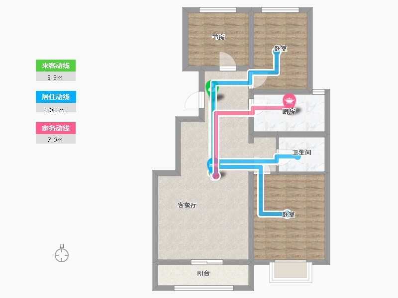 河北省-邢台市-万和郡-78.99-户型库-动静线