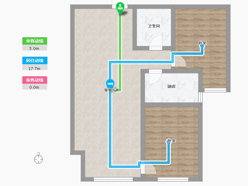 山西省-大同市-天锐益城三期梦想家园-77.00-户型库-动静线