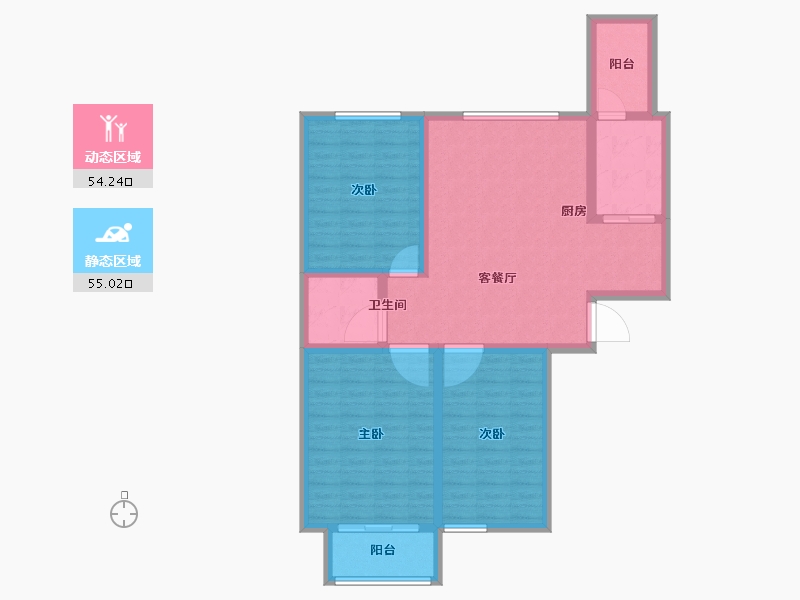 河北省-承德市-富豪国际-98.16-户型库-动静分区