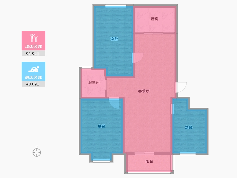 河北省-廊坊市-御锦园-82.40-户型库-动静分区