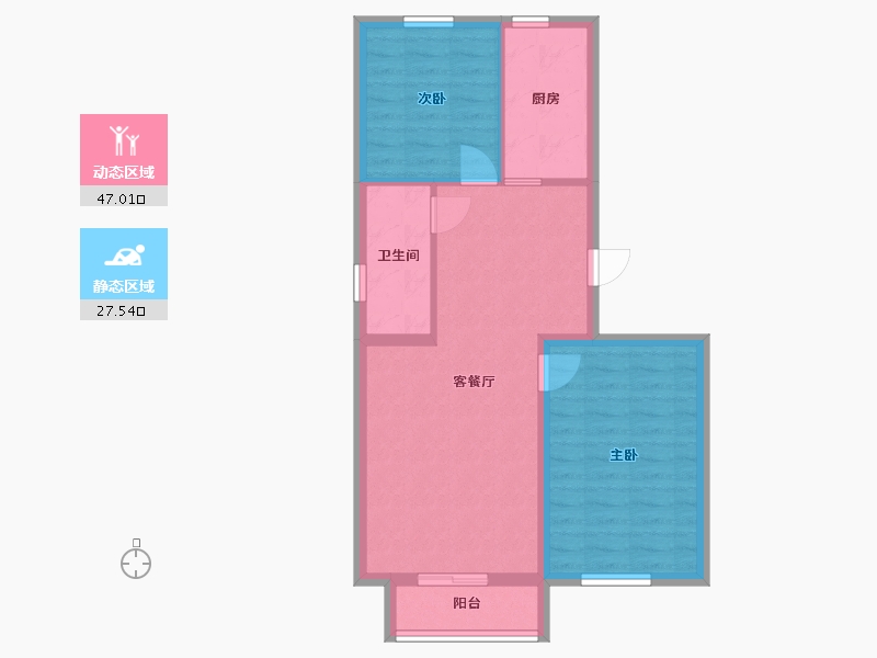 河北省-廊坊市-御锦园-66.92-户型库-动静分区