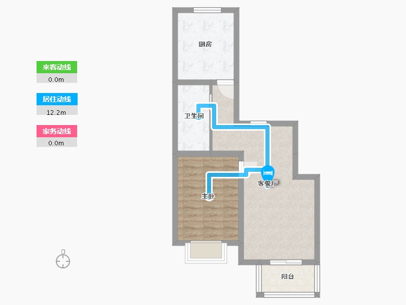 河北省-廊坊市-御锦园-50.86-户型库-动静线