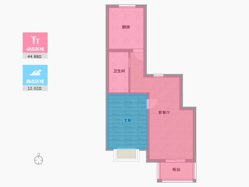 河北省-廊坊市-御锦园-50.86-户型库-动静分区