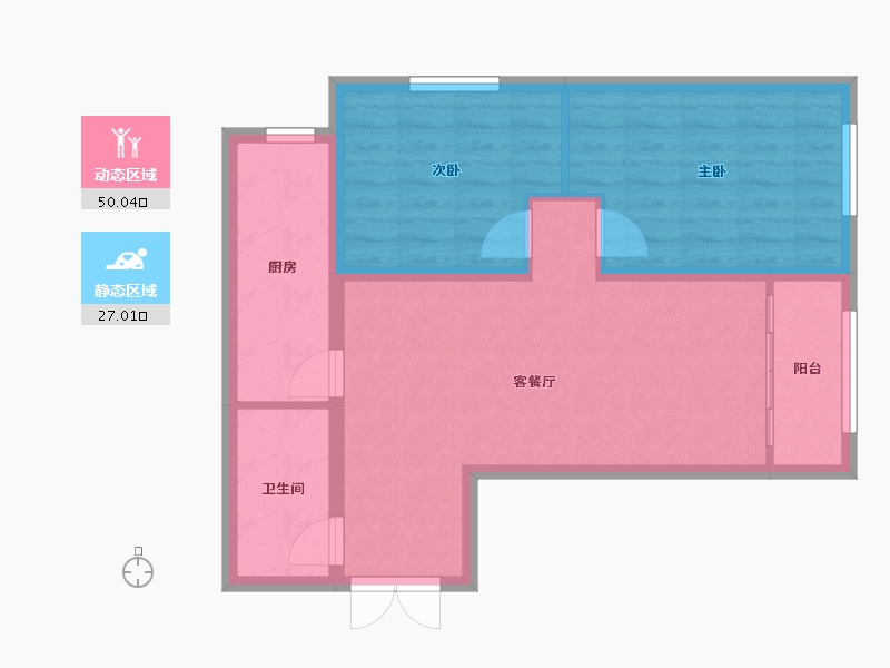 河北省-保定市-名流四季北岸-69.00-户型库-动静分区