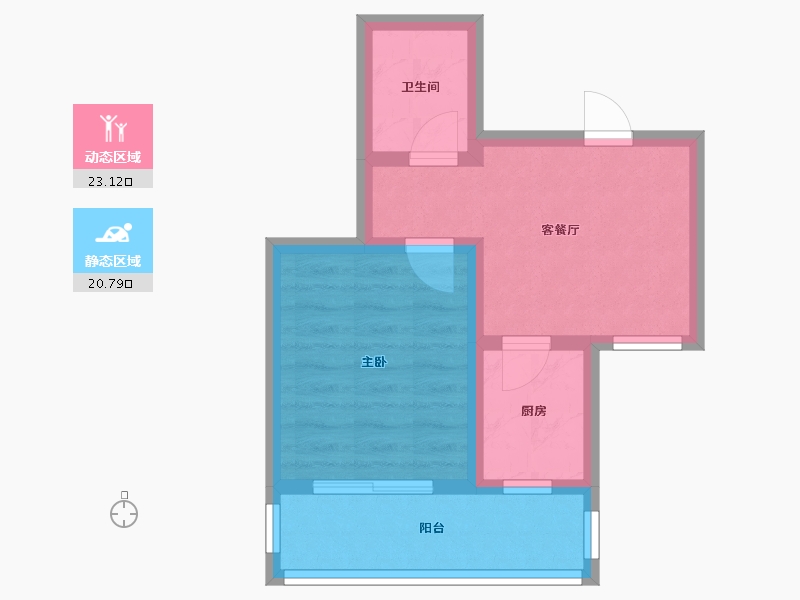 山西省-临汾市-思麦尔-聚缘中心-38.00-户型库-动静分区