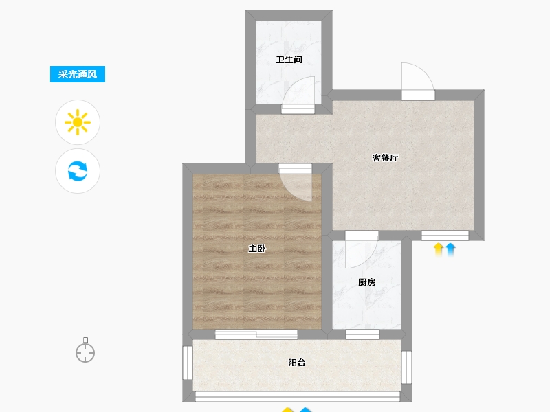 山西省-临汾市-思麦尔-聚缘中心-38.00-户型库-采光通风