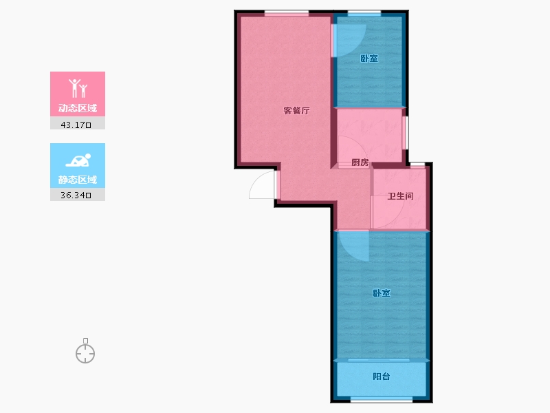 河北省-保定市-名流家和-72.00-户型库-动静分区