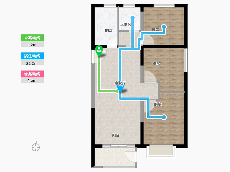 河北省-保定市-上河天著-81.01-户型库-动静线