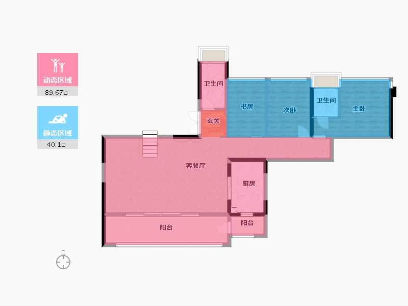 贵州省-贵阳市-中天吾乡-117.13-户型库-动静分区