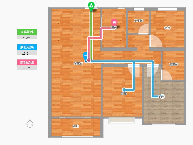 河北省-保定市-首衡熙悦府-91.00-户型库-动静线