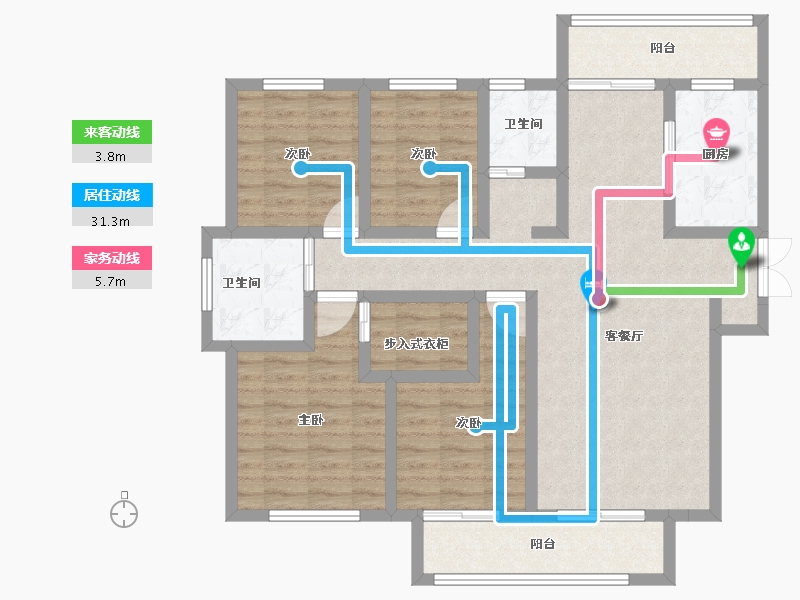 河北省-石家庄市-高远森霖城-108.27-户型库-动静线