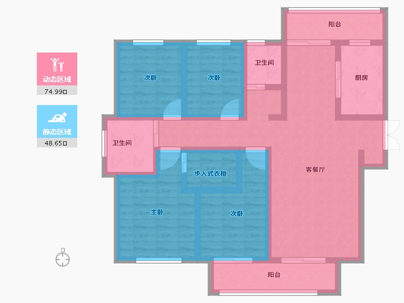 河北省-石家庄市-高远森霖城-108.27-户型库-动静分区