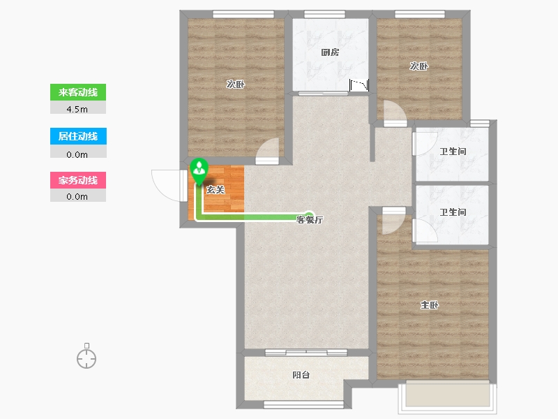 河北省-邢台市-皓顺茂-94.00-户型库-动静线