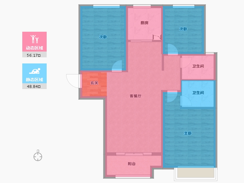 河北省-邢台市-皓顺茂-94.00-户型库-动静分区