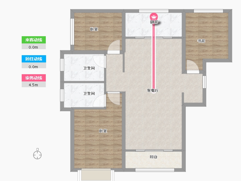 河北省-保定市-鹏渤印象城-91.00-户型库-动静线