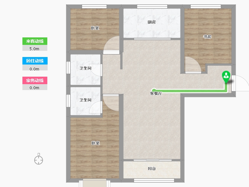 河北省-保定市-鹏渤印象城-86.01-户型库-动静线