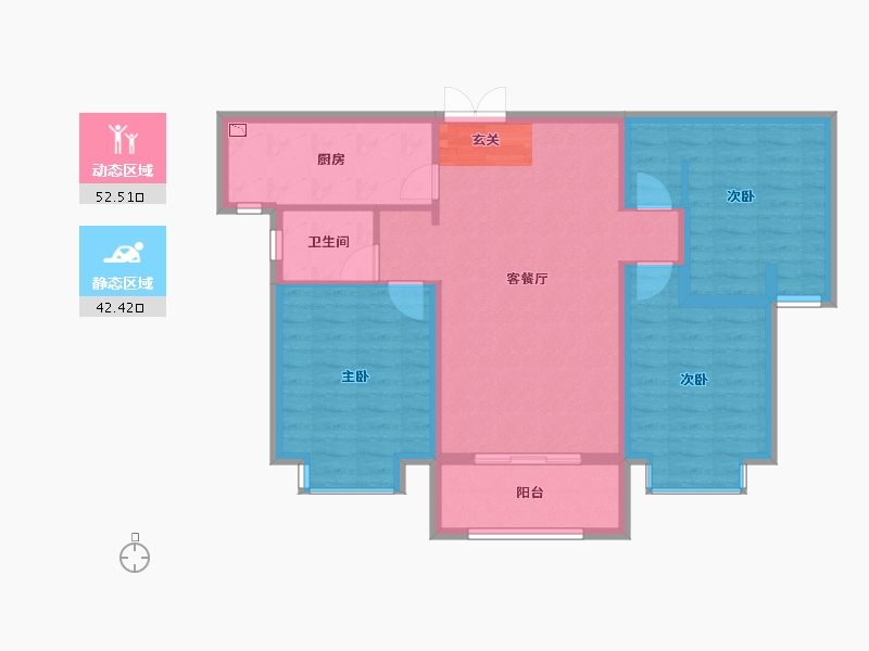 河北省-邢台市-御玺台-85.00-户型库-动静分区