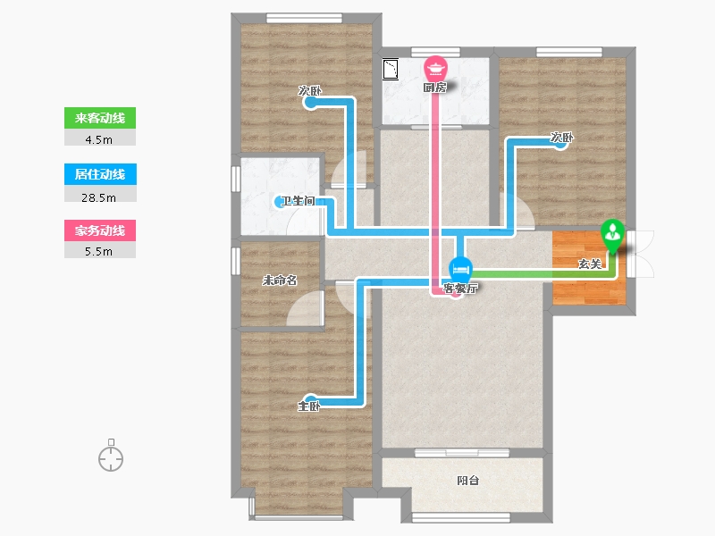 河北省-邢台市-御玺台-96.00-户型库-动静线