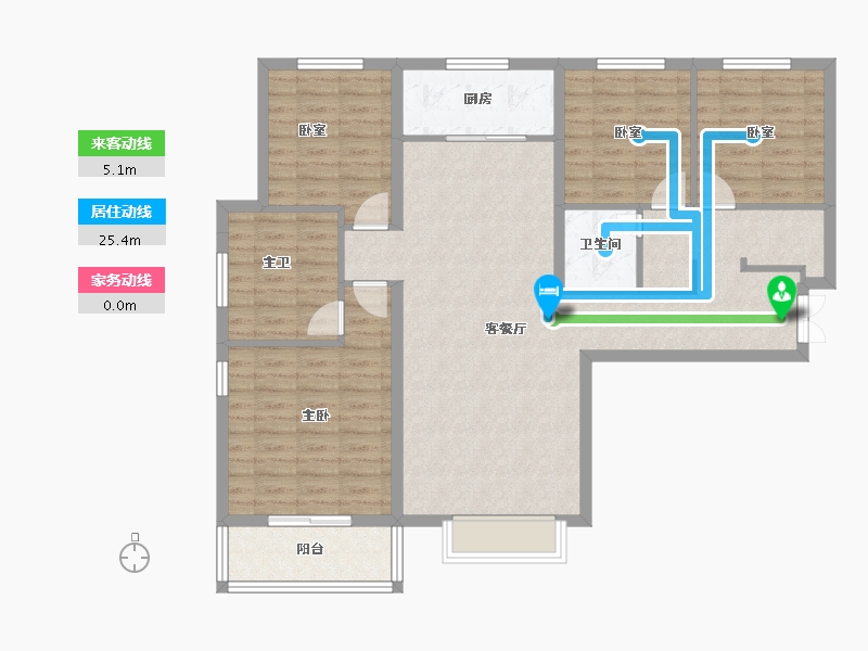 河北省-邯郸市-龙御湾-110.00-户型库-动静线