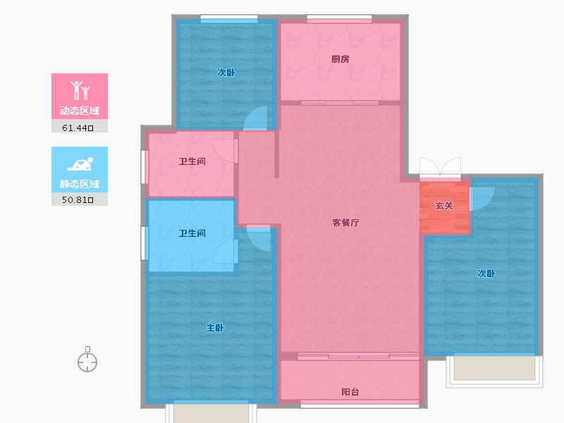 河北省-邢台市-中鼎麒麟瑞-102.00-户型库-动静分区