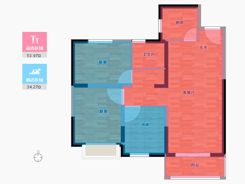 河北省-保定市-上河天著-79.00-户型库-动静分区