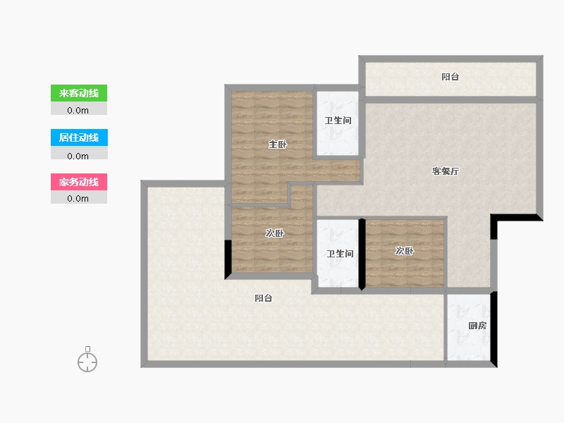 贵州省-贵阳市-中环国际阅湖-133.00-户型库-动静线