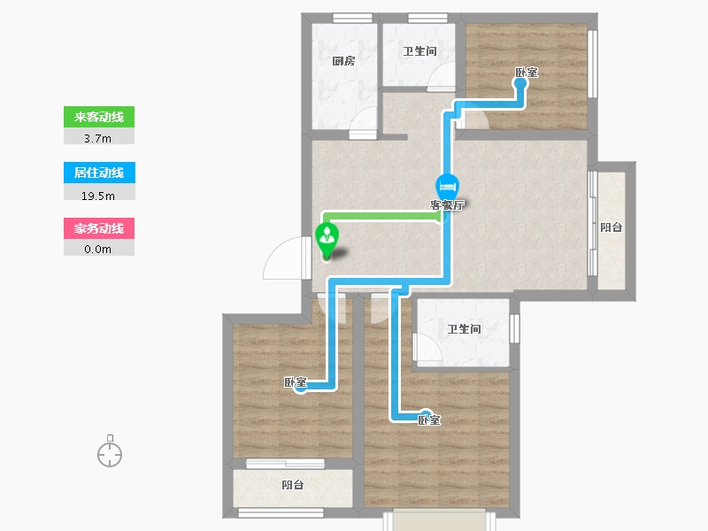 河北省-保定市-印象城滨江悦-73.95-户型库-动静线